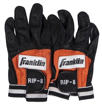 2000 Cal Ripken Jr. Game Used Franklin Batting Gloves (J.T. Sports)